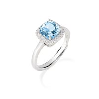 Ringe Amen Dame Lady in Silber Zircone RQUABBACZ3 - RQUABBACZ3
